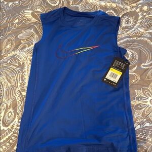 Nike Blue Performance Tank Top